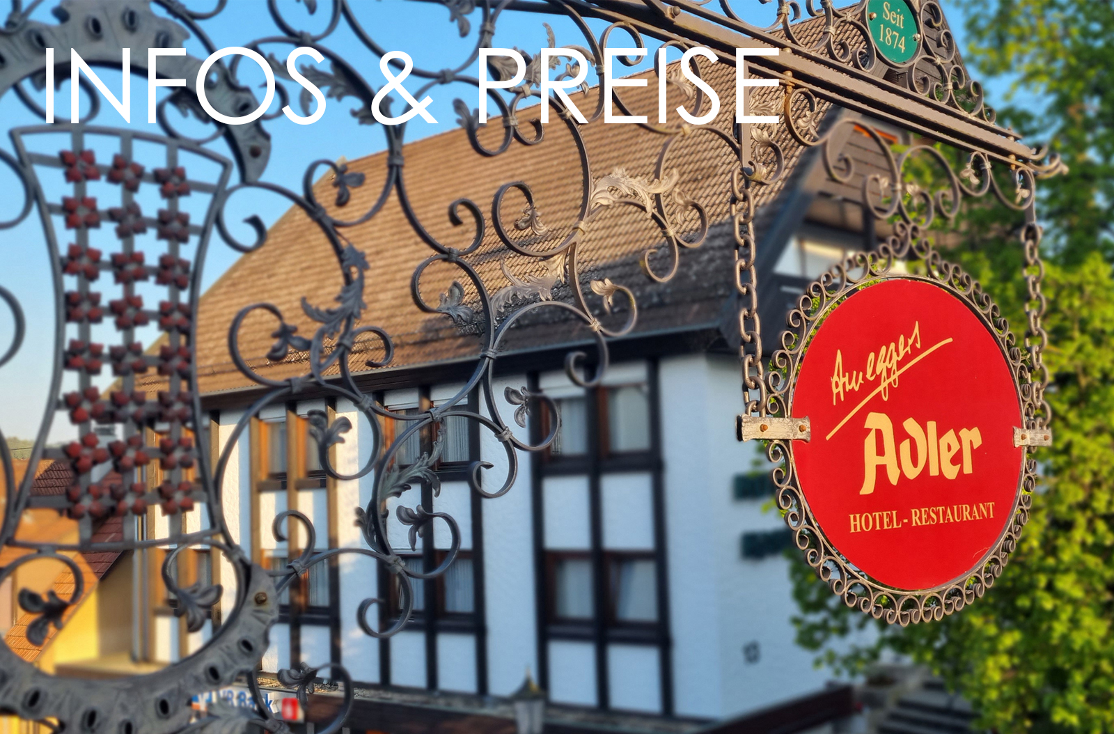 Infos & Preise Hotel Arneggers Adler