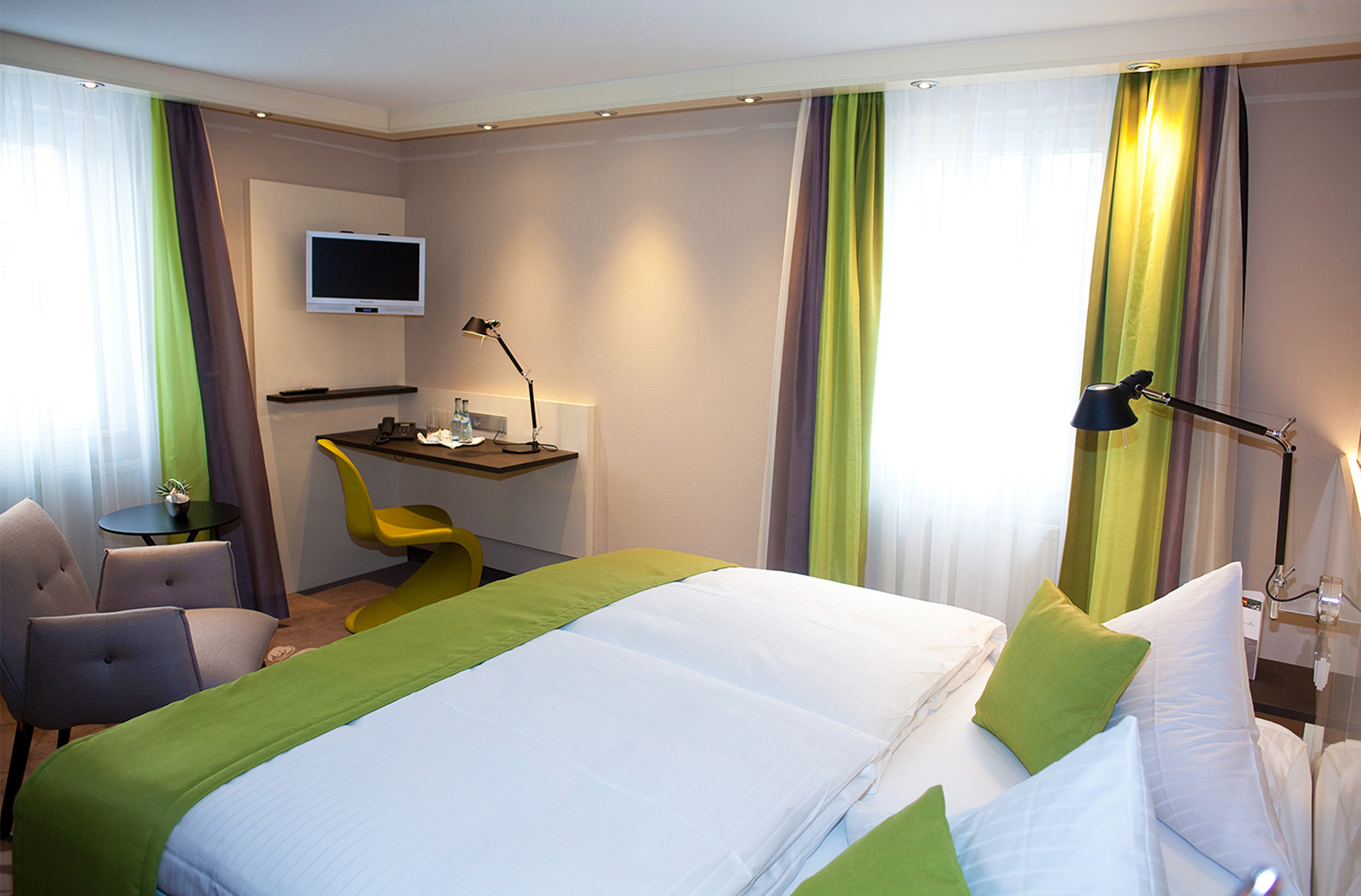 Unsere Komfort-Doppelzimmer Greenspirit im Arneggers Adler