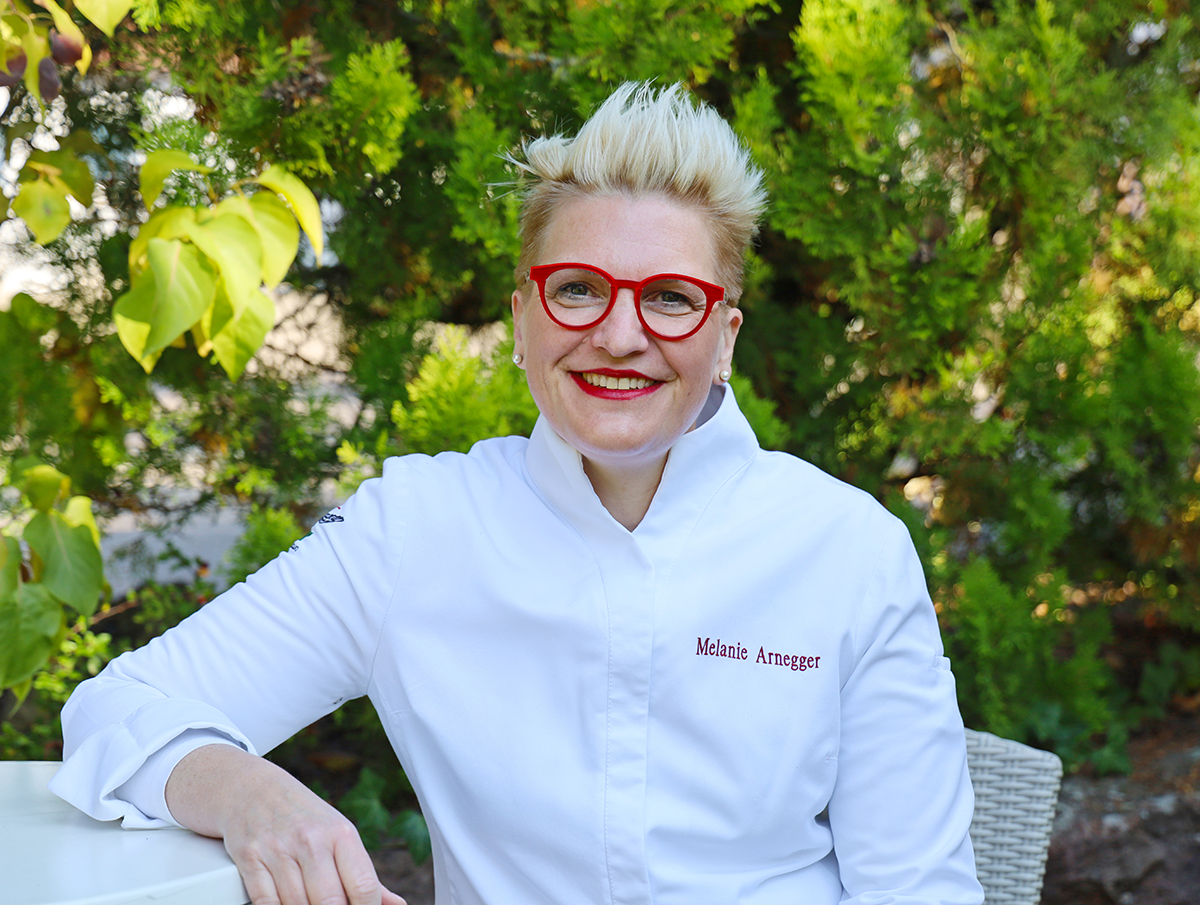 Inhaberin und Küchenmeisterin Melanie Arnegger