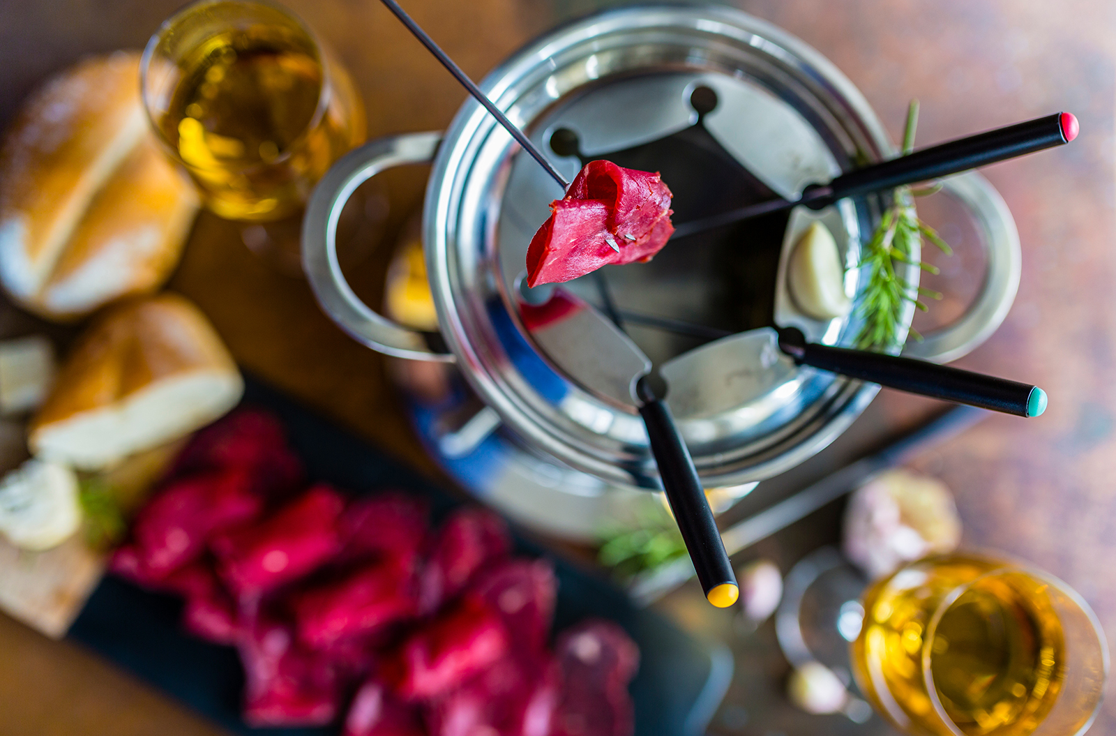 Fondue-Abend im Arneggers Adler